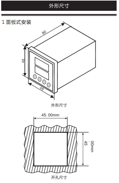 PYW-6N和PYW-8N型凝露控制器型號說明和訂貨方法