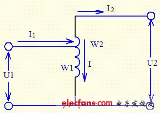 自耦變壓器原理圖解