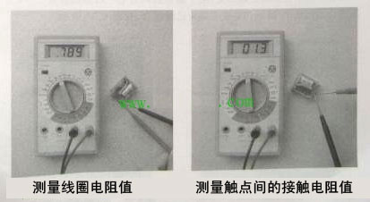 數(shù)字萬(wàn)用表測(cè)量繼電器好壞方法